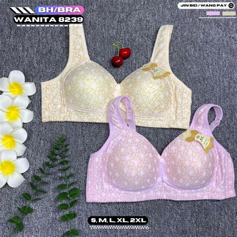 Jual BRA BH WANITA MENYUSUI 8239 BUSA TIPIS TIDAK KAWAT SIZE 38 42