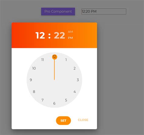 Timepicker Component For React Bootstrap