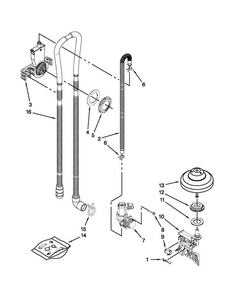 Kenmore Dishwasher Parts Diagram Model 665