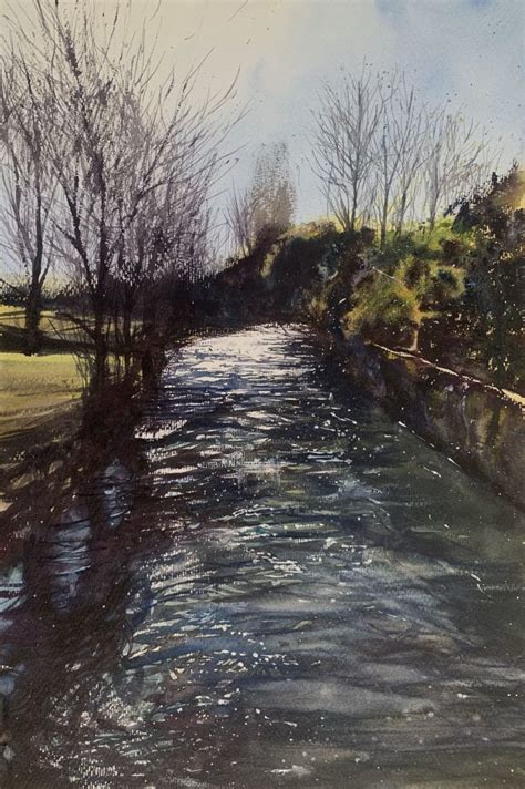 Some Distinctly Watery Watercolour Paintings John Haywood Watercolours