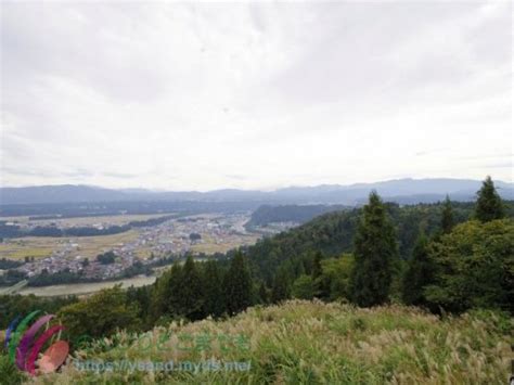 「新潟車中泊の旅二泊三日」 河岸段丘と信濃川の展望台 のんびりどこまでも