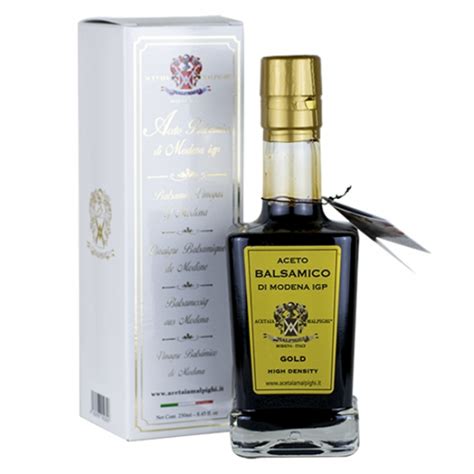 Igp Gold Balsamic Vinegar Of Modena Ml Acetaia Malpighi Vizi