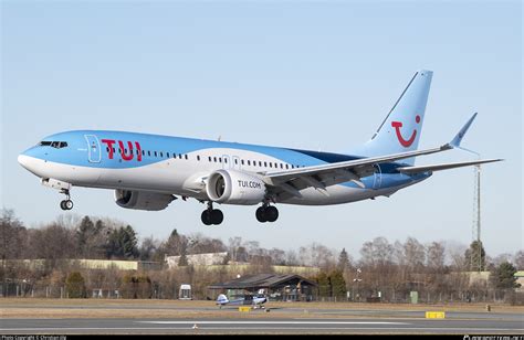 G TUMO TUI Airways Boeing 737 8 MAX Photo By Christian Jilg ID