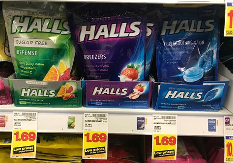 Halls Cough Drops Only 107 Per Bag At Kroger Kroger Krazy