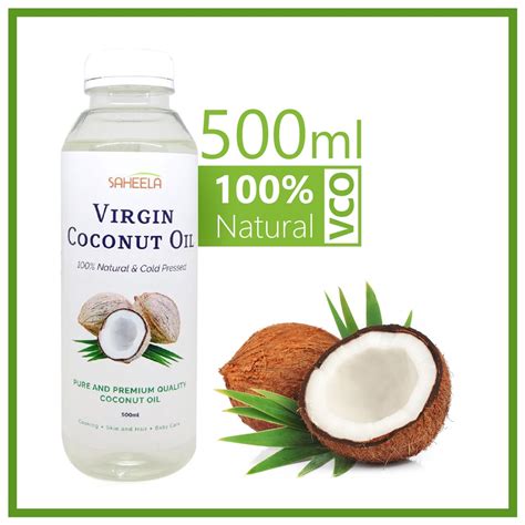 Jual VIRGIN COCONUT OIL VCO MINYAK KELAPA MURNI 1 Liter 500 Ml