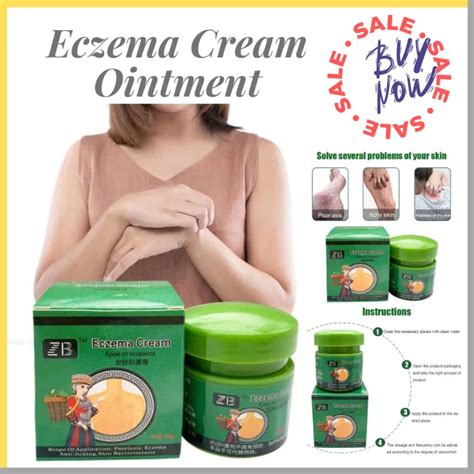 100 Effective Zb Eczema Treatment Herbal Antibacterial Cream 20g Safe