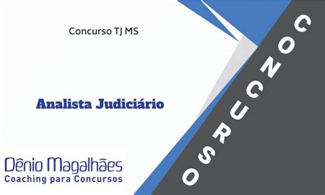 Tudo Sobre o Concurso TJ MS Analista Judiciário 2022