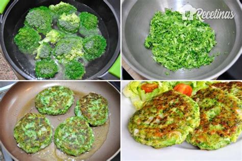 Tortitas De Brócoli Recetinas