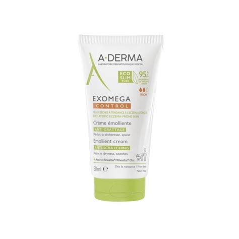 A Derma Exomega Control Emollient Cream Duplo 50 Ml Parafarmacia