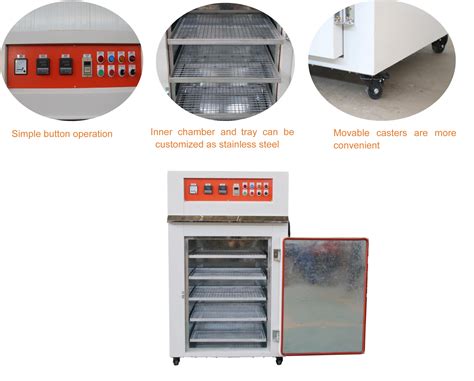 Lab Stainless Steel Sample Drying Oven With Trolley Or Mesh Tray Hot