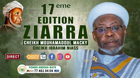 Direct Ziarra Cheikh Mouhamadoul Macky Ibrahima Niass Mai