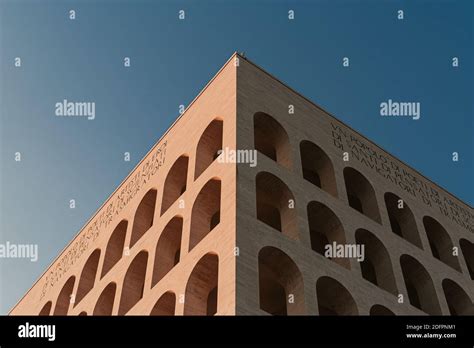 Palace Of Italian Civilization In Rome Stock Photo Alamy