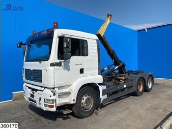 Man Tga X Guima Retarder Manual Steel Suspension Hook Lift