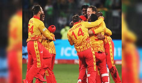 T20 World Cup Zimbabwe Stun Pakistan By One Run Telangana Today