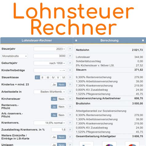 Lohnsteuerrechner