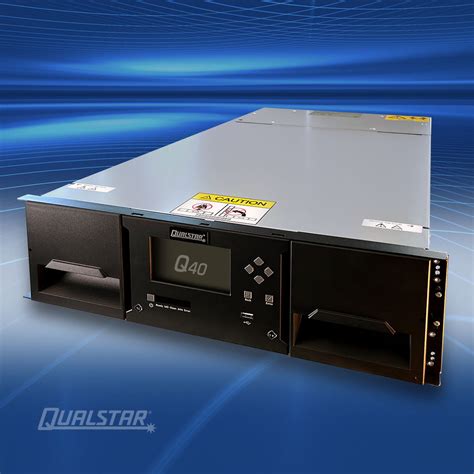 Q40 Mid-Range & Enterprise LTO Tape Library – Qualstar
