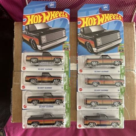 Hot Wheels Chevy Silverado Lot Hw Slammed