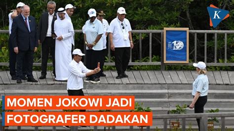 Gercep Nya Jokowi Jadi Fotografer Dadakan Delegasi Perancis Di World