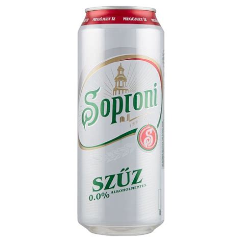 Soproni Sz Z Alkoholmentes Vil Gos S R L Doboz Tesco Online