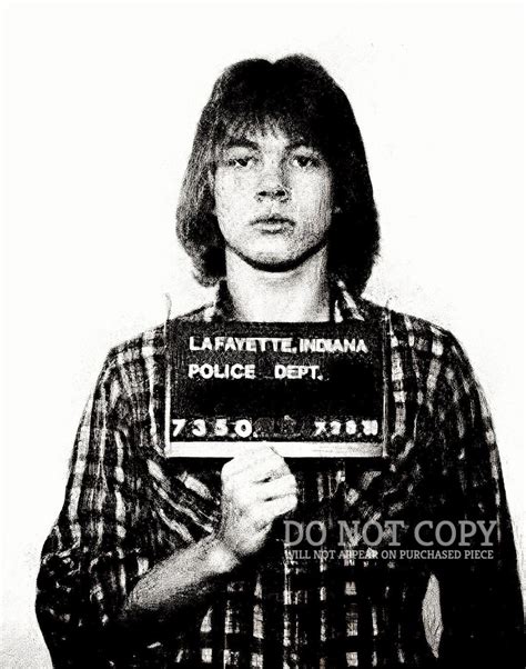 Axl Rose Mugshot Photograph Art 8 X 10 Awesome 1980 Mug Shot Etsy