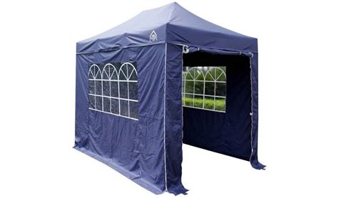 Buy All Seasons 3m X 2m Pop Up Garden Gazebo And Side Panels Navy