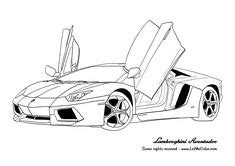 Lamborghini Car Sketch At Paintingvalley Explore Collection Of