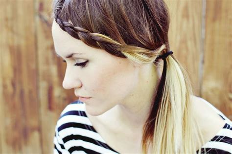 How To Style Braided Bangs - A Beautiful Mess