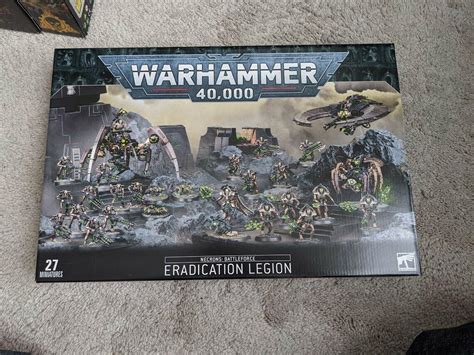 Warhammer 40k Necrons Battleforce Eradication Legion Nib Ships Asap