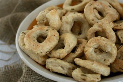 Taralli Senza Glutine Pugliesi Nutritional Value Bagel Finger Foods