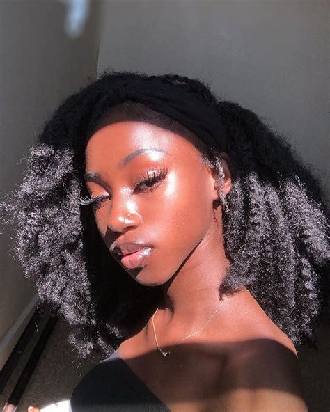 😍😍😍😍🚨 • • Melanin Beauty Natural Hair Styles Dark Skin Beauty