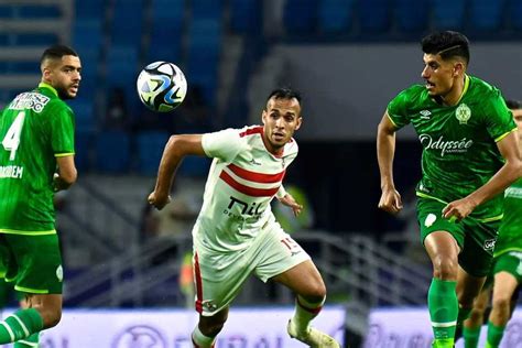 La Date Du Match Entre Zamalek Et Al Ahly Jeddah En Finale De La Dubai