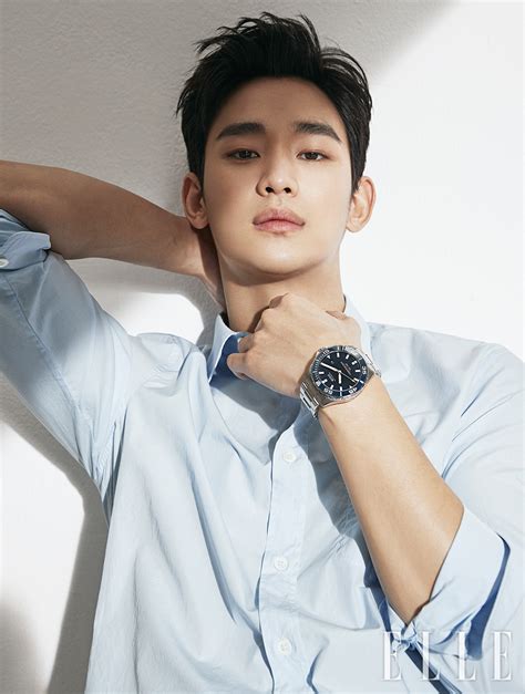 Kim Soo Hyun Is Impeccably Handsome In Elle Pictorial Wearing Mido Watches Celebridades