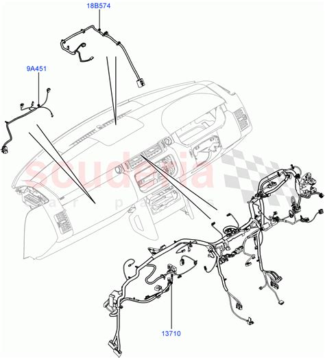 Electrical Wiring Engine And Dash Facia V TODA999999 Parts For