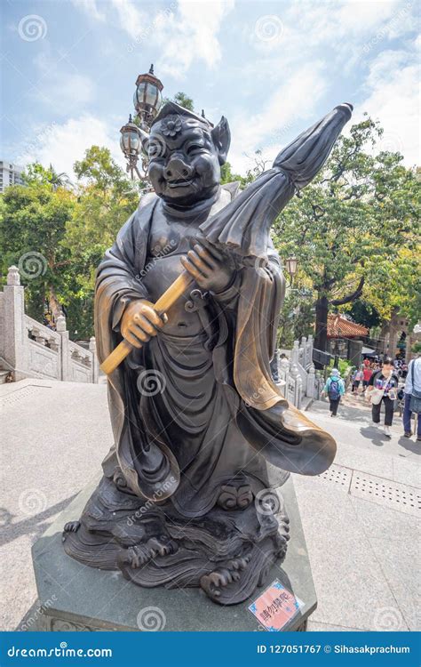 Wong Tai Sin Temple Hong Kong Editorial Photography Image Of Zodiac