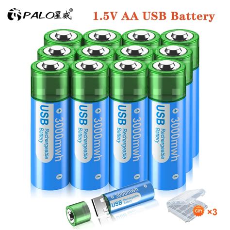 Rechargeable Usb Rechargeable Battery Aa Lithium Rechargeable