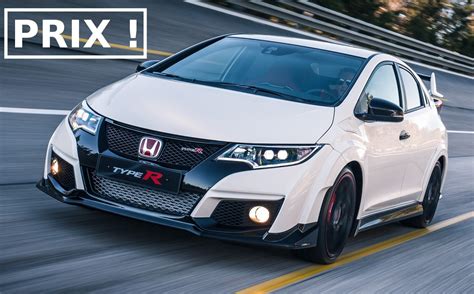 Les Prix De La Honda Civic Type R 2015