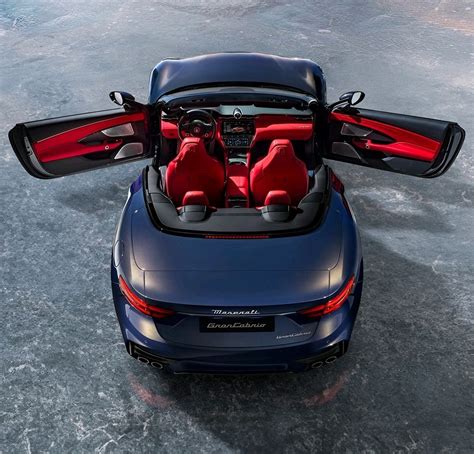 Maserati Unveils Its First New Convertible Sports Car