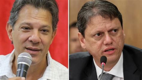 Tarcísio E Haddad Vão Disputar Eleição Para Governador De Sp No Segundo