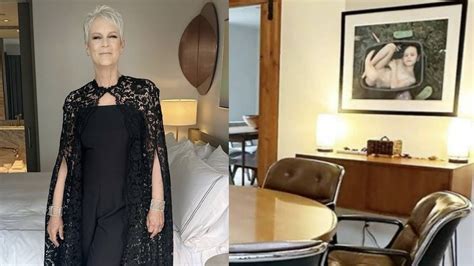 La controversial foto en la oficina de Jamie Lee Curtis que causó