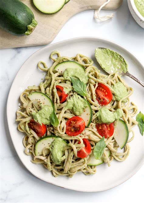 Easy Zucchini Pesto Detoxinista