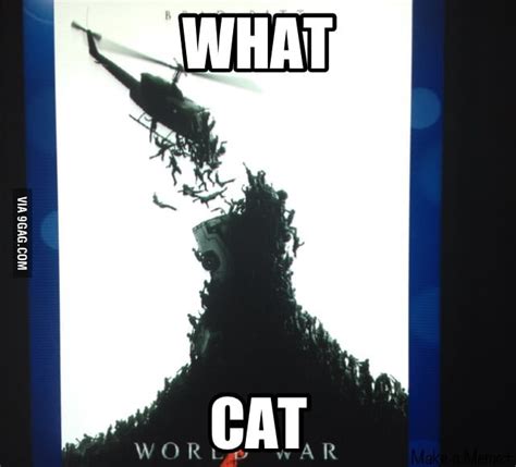 Wwz Movie Poster At Cineplex To The Gag Cat Posts Fu Gag