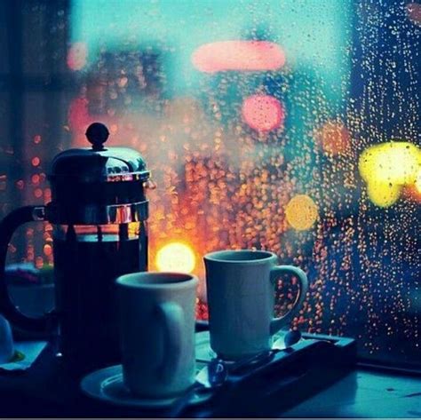 Rain And Coffee Good Morning Coffee Coffee Time Coffee Cup Morning