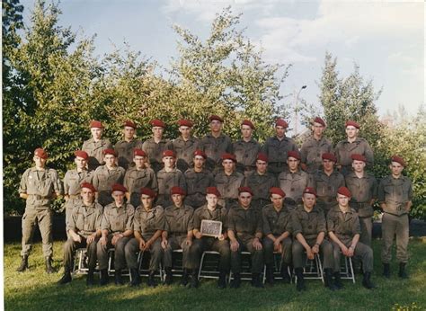 Photo de classe Aout 1985 Dieuze de 1985 13 Régiment De Dragons