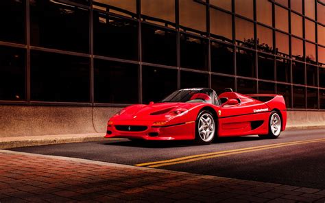 #red #supercar Ferrari F50 #1080P #wallpaper #hdwallpaper #desktop ...