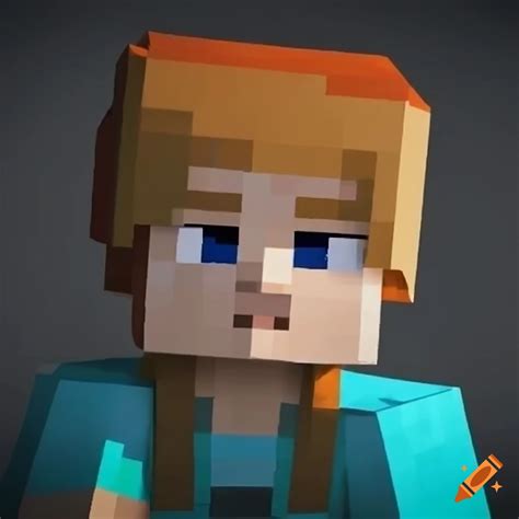 Minecraft Alex As A Human On Craiyon