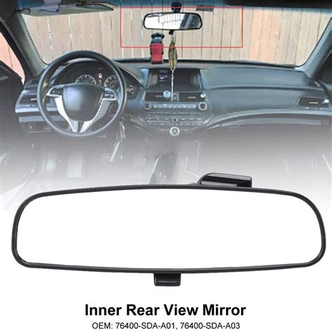 Espejo Retrovisor Interior Trasero Negro Para Ho Grandado