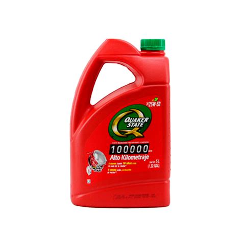 Aceite Multigrado Sae 25w50 Alto Kilometraje 5l Quaker State