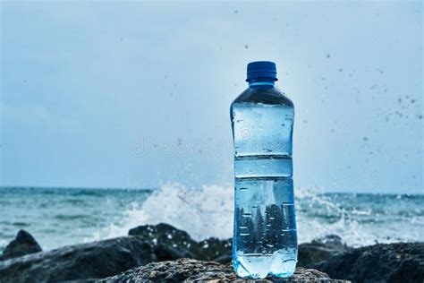 Bottled Water Pure Water Stock Photo Image Of Flask 207555408