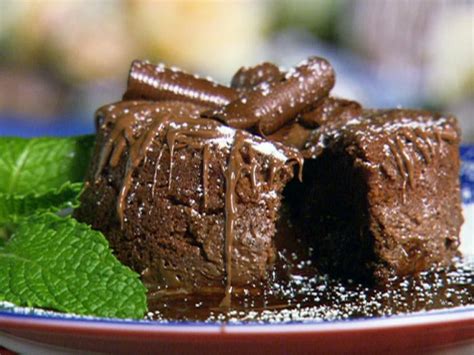 Chocolate Hazelnut Lava Cakes Recipe Food Network