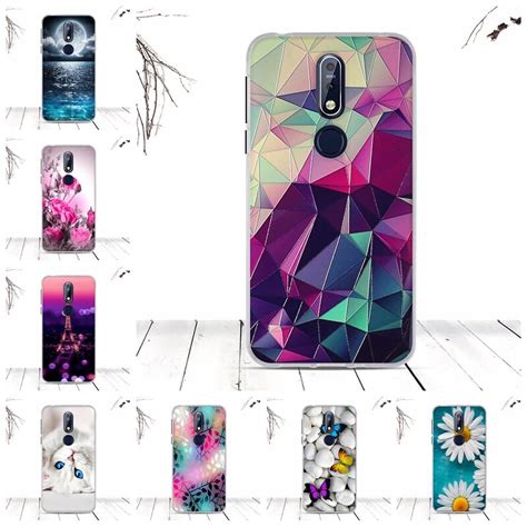 Funda de teléfono de lujo para Nokia 7 1 funda de silicona suave TPU